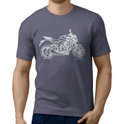 JL Illustration For A Honda CB1000R Motorbike Fan T-shirt