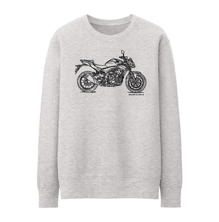 JL Illustration For A Honda CB500F ABS Motorbike Fan Jumper