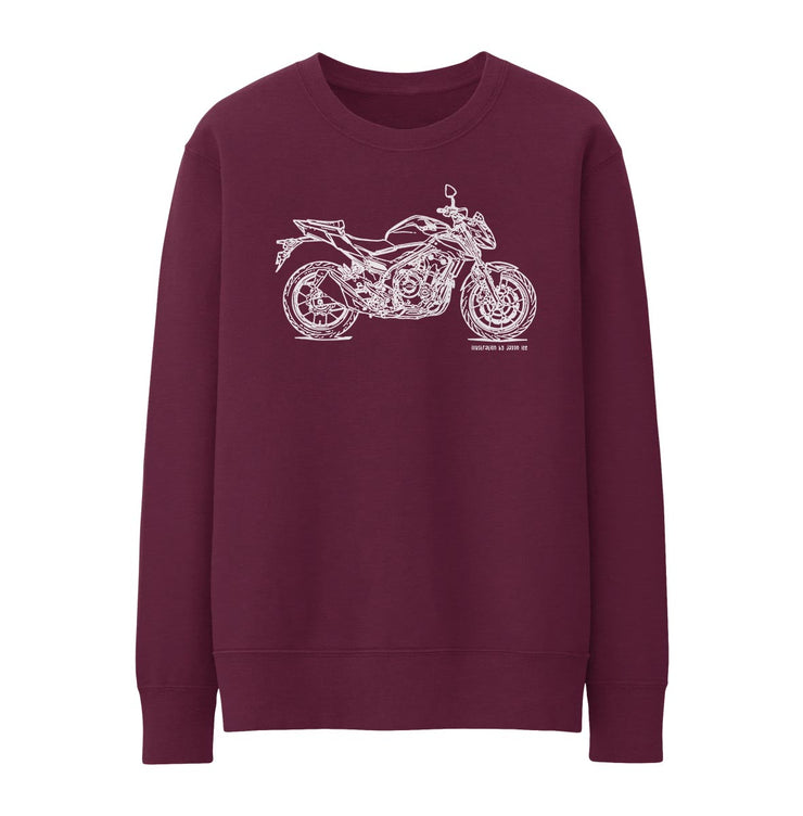 JL Illustration For A Honda CB500F ABS Motorbike Fan Jumper