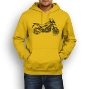 JL Illustration For A Honda CB500X Motorbike Fan Hoodie