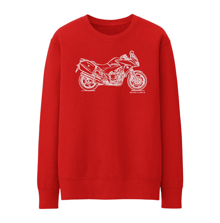 JL Illustration For A Honda CBF1000 Motorbike Fan Jumper