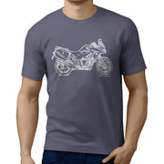 JL Illustration For A Honda CBF1000 Motorbike Fan T-shirt