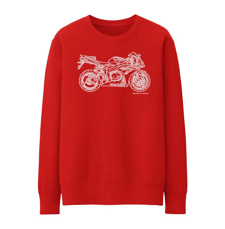 JL Illustration For A Honda CBR1000RR 2007 Motorbike Fan Jumper