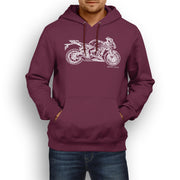 JL Illustration For A Honda CBR1000RR 2015 Motorbike Fan Hoodie