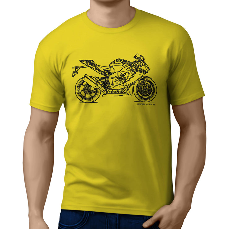 JL Illustration For A Honda CBR1000RR SP2 2017 Motorbike Fan T-shirt