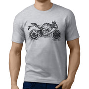 JL Illustration For A Honda CBR1000RR SP2 2017 Motorbike Fan T-shirt