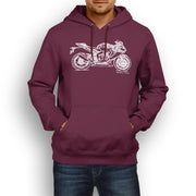 JL Illustration For A Honda CBR1000RR SP 2017 Motorbike Fan Hoodie