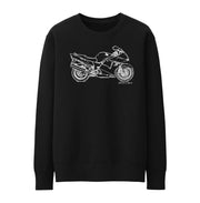 JL Illustration For A Honda CBR1100XX BLACKBIRD Motorbike Fan Jumper