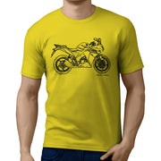 JL Illustration For A Honda CBR125R Motorbike Fan T-shirt