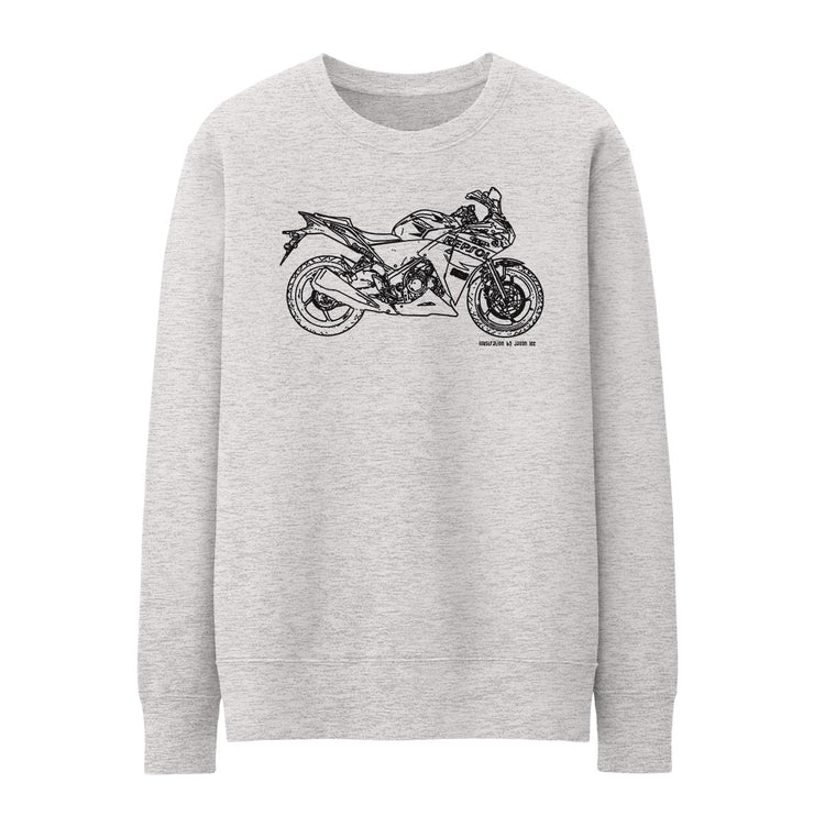 JL Illustration For A Honda CBR250R Motorbike Fan Jumper