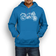 JL Illustration For A Honda CBR250R Motorbike Fan Hoodie