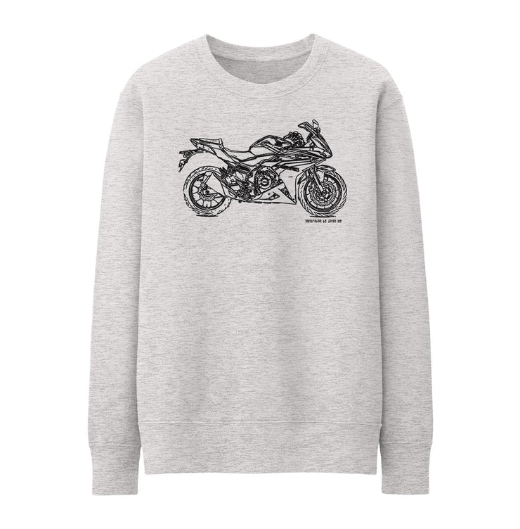 JL Illustration For A Honda CBR500R ABS Motorbike Fan Jumper