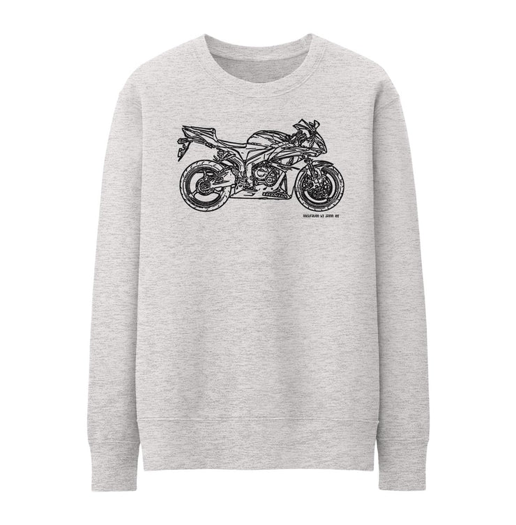 JL Illustration For A Honda CBR600RR 2007 Motorbike Fan Jumper