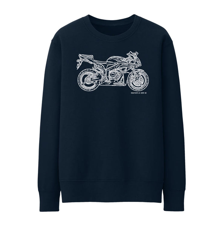 JL Illustration For A Honda CBR600RR 2007 Motorbike Fan Jumper