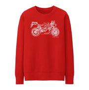 JL Illustration For A Honda CBR600RR 2014 Motorbike Fan Jumper