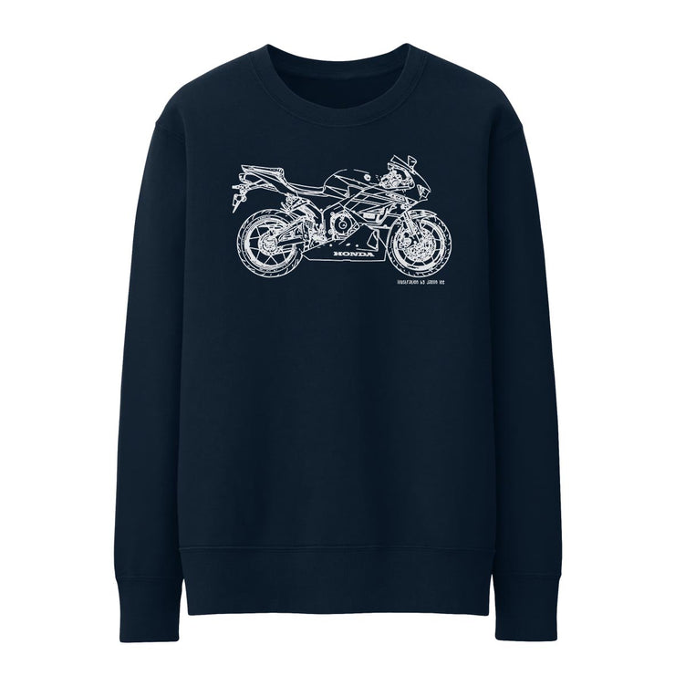 JL Illustration For A Honda CBR600RR 2014 Motorbike Fan Jumper