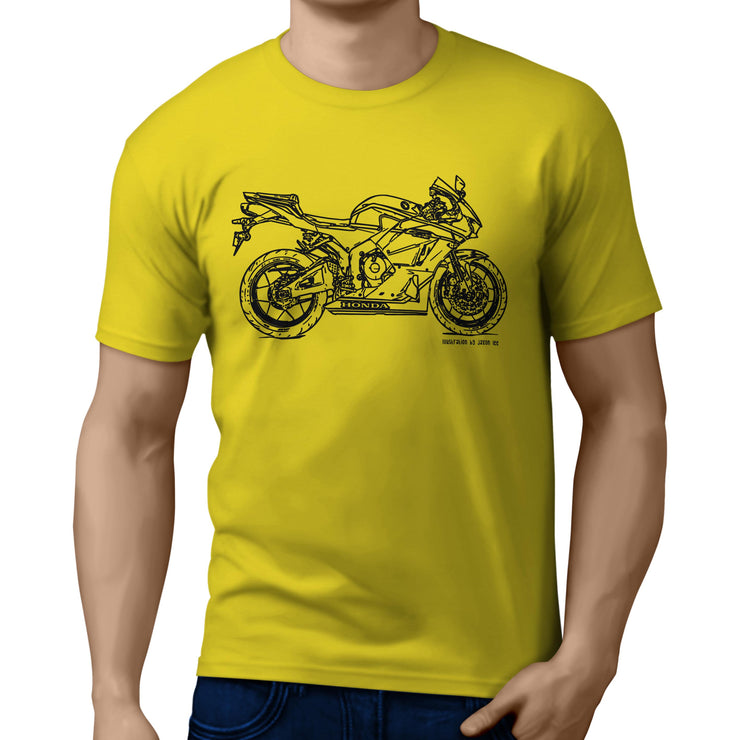 JL Illustration For A Honda CBR600RR ABS 2017 Motorbike Fan T-shirt