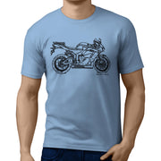 JL Illustration For A Honda CBR600RR ABS 2017 Motorbike Fan T-shirt