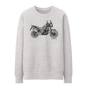 JL Illustration For A Honda CRF1000L Africa Twin Motorbike Fan Jumper