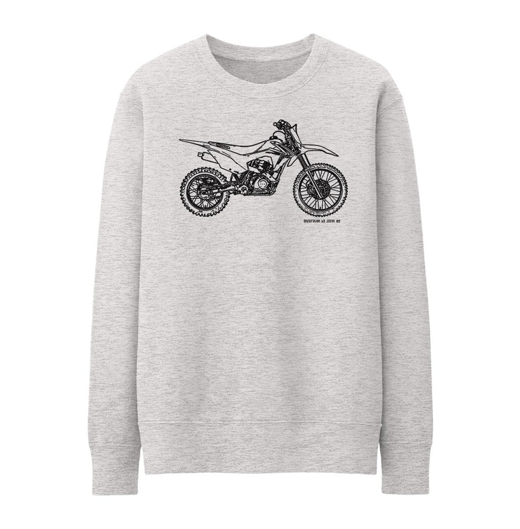 JL Illustration For A Honda CRF125F Motorbike Fan Jumper