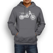 JL Illustration For A Honda CRF125F Motorbike Fan Hoodie