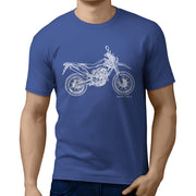 JL Illustration For A Honda CRF250L Motorbike Fan T-shirt