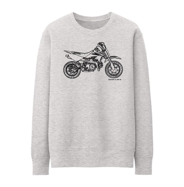 JL Illustration For A Honda CRF50F Motorbike Fan Jumper