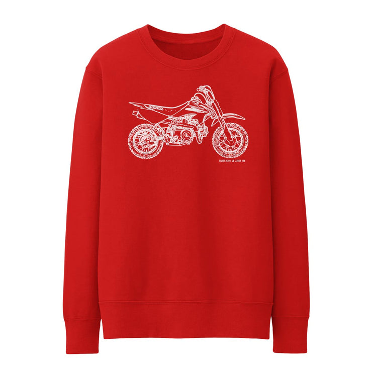 JL Illustration For A Honda CRF50F Motorbike Fan Jumper