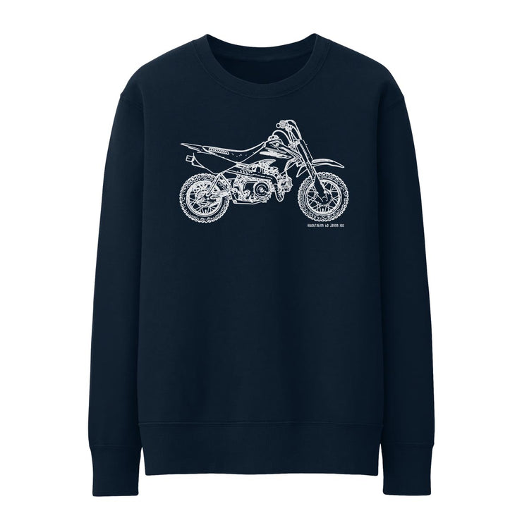 JL Illustration For A Honda CRF50F Motorbike Fan Jumper