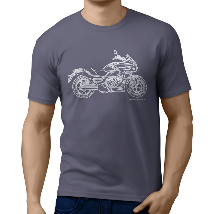 JL Illustration For A Honda CTX700 Motorbike Fan T-shirt