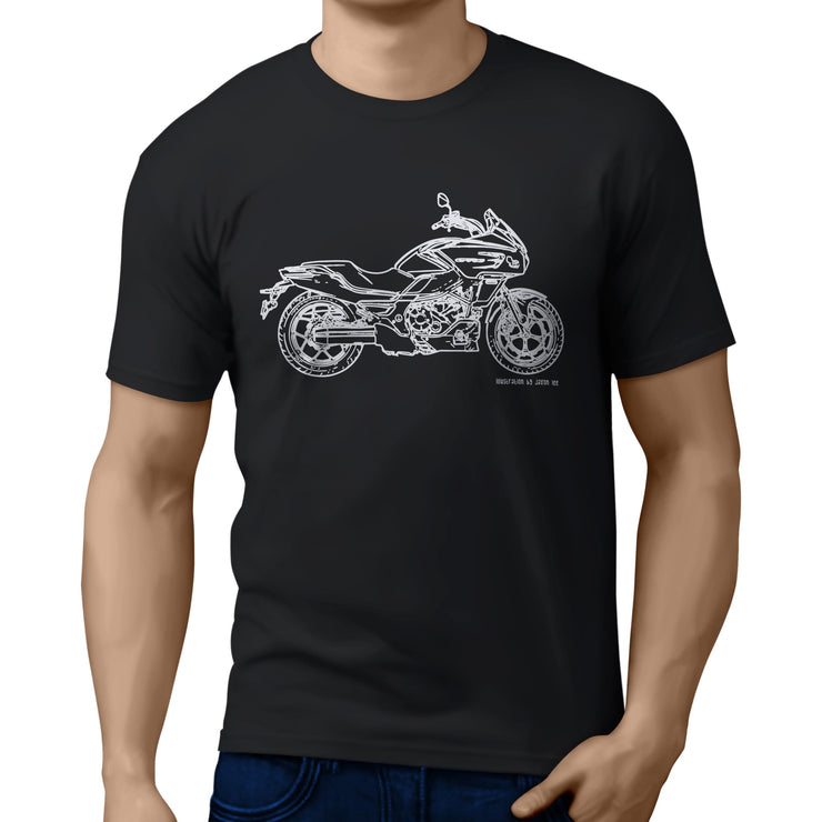 JL Illustration For A Honda CTX700 Motorbike Fan T-shirt