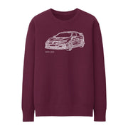 JL Illustration For A Honda Civic Type R Motorcar Fan Jumper