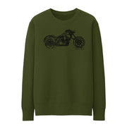 JL Illustration For A Honda Fury ABS Motorbike Fan Jumper