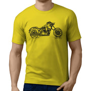 JL Illustration For A Honda Fury ABS Motorbike Fan T-shirt