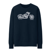 JL Illustration For A Honda Fury ABS Motorbike Fan Jumper