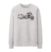 JL Illustration For A Honda Gold Wing F6B Motorbike Fan Jumper