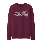 JL Illustration For A Honda Gold Wing F6B Motorbike Fan Jumper