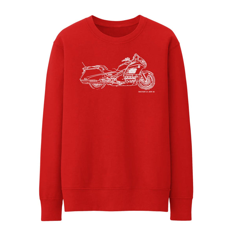 JL Illustration For A Honda Gold Wing F6B Motorbike Fan Jumper