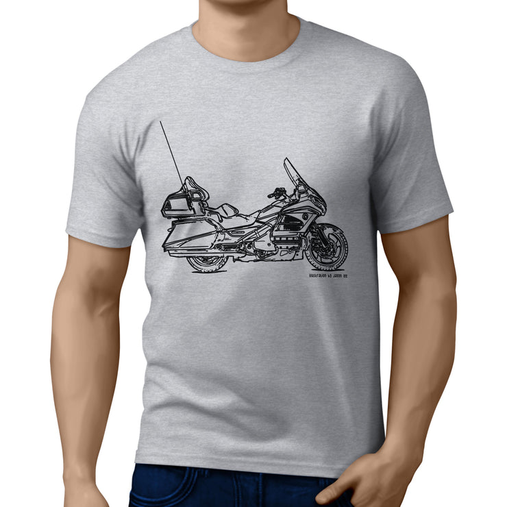 JL Illustration For A Honda Gold Wing GL1800 Motorbike Fan T-shirt