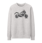 JL Illustration For A Honda NC700X DCT Motorbike Fan Jumper