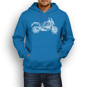 JL Illustration For A Honda NC700X DCT Motorbike Fan Hoodie