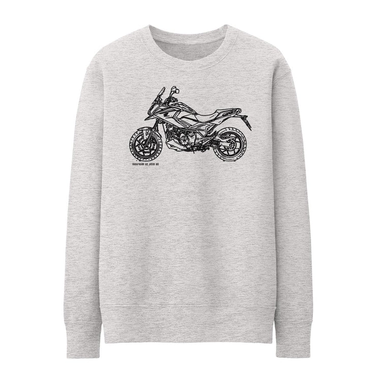 JL Illustration For A Honda NC750X DCT ABS Motorbike Fan Jumper