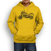 JL Illustration For A Honda NC750X DCT ABS Motorbike Fan Hoodie