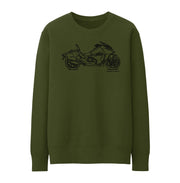 JL Illustration For A Honda NM4 Motorbike Fan Jumper