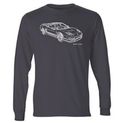 JL Illustration For A Honda NSX-R 2005 Motorcar Fan LS-Tshirt