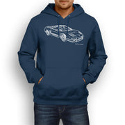 JL Illustration For A Honda NSX-R 2005 Motorcar Fan Hoodie