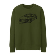 JL Illustration For A Honda NSX 2017 Motorcar Fan Jumper