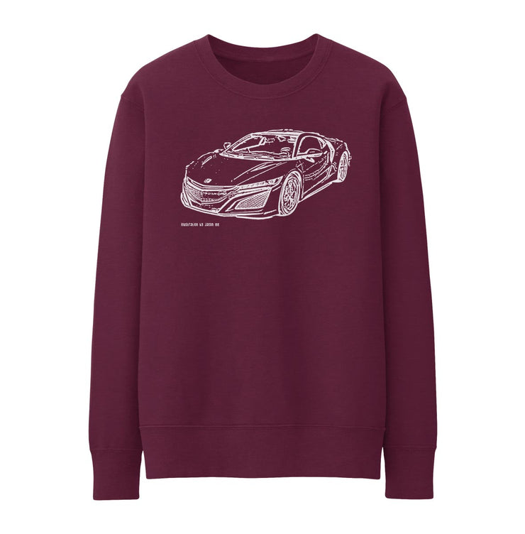 JL Illustration For A Honda NSX 2017 Motorcar Fan Jumper