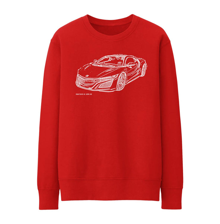 JL Illustration For A Honda NSX 2017 Motorcar Fan Jumper