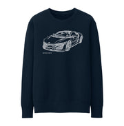 JL Illustration For A Honda NSX 2017 Motorcar Fan Jumper